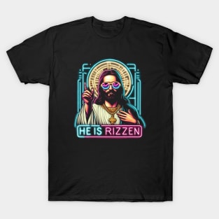 Jesus he is rizzen T-Shirt